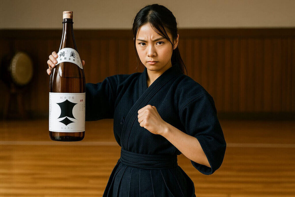 剣菱をもつ女性