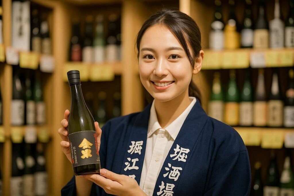 金雀をおすすめする女性店員