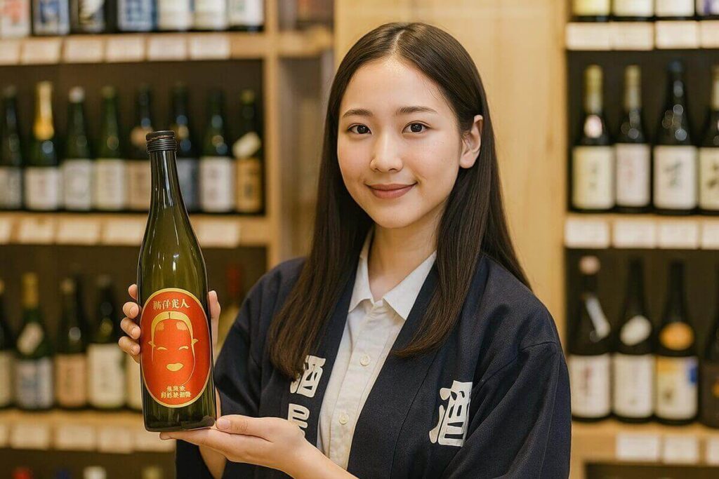 東洋美人を勧める女性店員